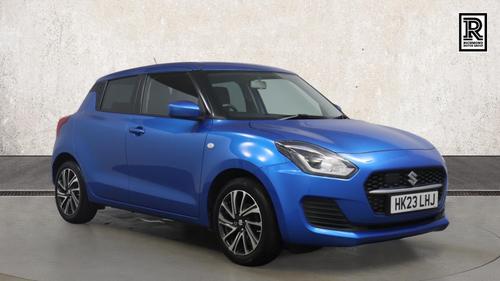 Used 2023 Suzuki Swift 1.2 Dualjet MHEV SZ-L Hatchback 5dr Petrol Hybrid Manual Euro 6 (s/s) (83 ps) Blue at Richmond Motor Group