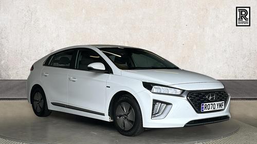 Used 2020 Hyundai IONIQ 1.6 h-GDi Premium Hatchback 5dr Petrol Hybrid DCT Euro 6 (s/s) (141 ps) White at Richmond Motor Group