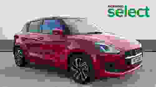 Used 2022 Suzuki Swift 1.2 Dualjet MHEV SZ5 Hatchback 5dr Petrol Hybrid CVT Euro 6 (s/s) (83 ps) Red at Richmond Motor Group