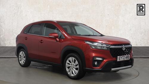 Used 2023 Suzuki S-CROSS 1.4 Boosterjet MHEV Motion SUV 5dr Petrol Hybrid Manual Euro 6 (s/s) (129 ps) Red at Richmond Motor Group