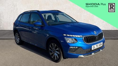 Used 2025 Skoda KAMIQ 1.0 TSI SE Edition SUV 5dr Petrol DSG Euro 6 (s/s) (116 ps) Blue at Richmond Motor Group