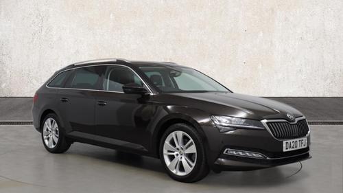 Used 2020 Skoda SUPERB 1.5 TSI ACT SE L Estate 5dr Petrol DSG Euro 6 (s/s) (150 ps) at Richmond Motor Group