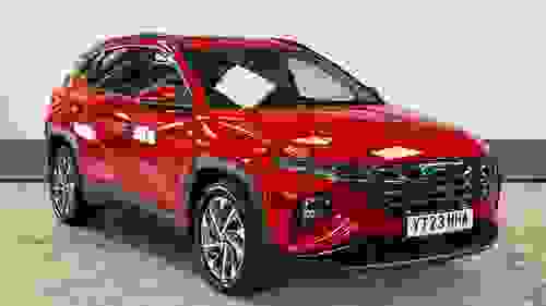 Used 2023 Hyundai TUCSON 1.6 T-GDi MHEV Premium SUV 5dr Petrol Hybrid DCT Euro 6 (s/s) (150 ps) Red at Richmond Motor Group