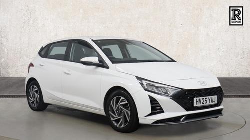 Used 2025 Hyundai i20 1.0 T-GDi Advance Hatchback 5dr Petrol Manual Euro 6 (s/s) (100 ps) White at Richmond Motor Group