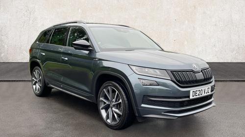 Used 2020 Skoda Kodiaq 2.0 TDI SportLine SUV 5dr Diesel DSG 4WD Euro 6 (s/s) (7 Seat) (190 ps) at Richmond Motor Group