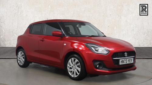 Used 2024 Suzuki Swift 1.2 Dualjet MHEV SZ-T Hatchback 5dr Petrol Hybrid CVT Euro 6 (s/s) (83 ps) Red at Richmond Motor Group
