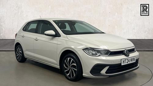 Used 2024 Volkswagen Polo 1.0 TSI Life Hatchback 5dr Petrol Manual Euro 6 (s/s) (95 ps) Grey at Richmond Motor Group