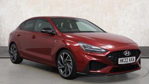 Used 2022 Hyundai i30 1.5 T-GDi MHEV N Line Fastback 5dr Petrol Hybrid Manual Euro 6 (s/s) (159 ps) Red at Richmond Motor Group