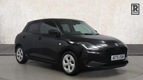 Used 2025 Suzuki SWIFT 1.2 MHEV Motion Hatchback 5dr Petrol Hybrid Manual Euro 6 (s/s) (82 ps) Black at Richmond Motor Group