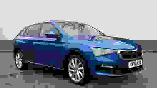 Used 2021 Skoda SCALA 1.0 TSI SE L Hatchback 5dr Petrol Manual Euro 6 (s/s) (110 ps) Blue at Richmond Motor Group