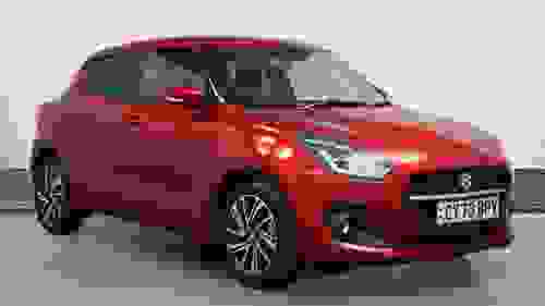 Used 2024 Suzuki Swift 1.2 Dualjet MHEV SZ5 Hatchback 5dr Petrol Hybrid CVT Euro 6 (s/s) (83 ps) Red at Richmond Motor Group