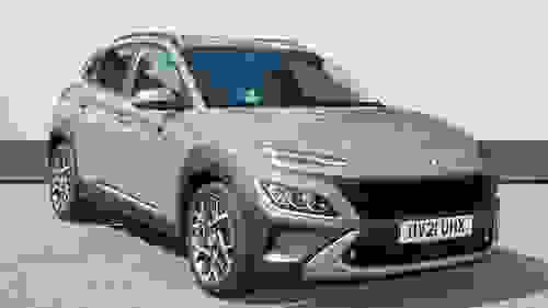 Used 2021 Hyundai KONA 1.6 h-GDi Ultimate SUV 5dr Petrol Hybrid DCT Euro 6 (s/s) (141 ps) Grey at Richmond Motor Group
