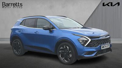 Used 2024 Kia Sportage 1.6 T-GDi 48V GT-LINE Blue Flame at Kia Motors UK