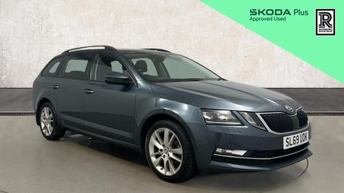 Used 2019 Skoda OCTAVIA 1.5 TSI GPF ACT SE L Estate 5dr Petrol DSG Euro 6 (s/s) (150 ps) Grey at Richmond Motor Group