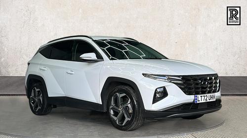 Used 2022 Hyundai TUCSON 1.6 h T-GDi Premium SUV 5dr Petrol Hybrid Auto Euro 6 (s/s) (230 ps) White at Richmond Motor Group