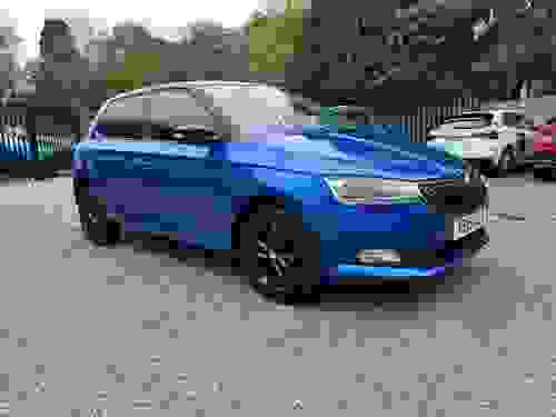 Used 2018 Skoda FABIA 1.0 TSI Colour Edition Hatchback 5dr Petrol Manual Euro 6 (s/s) (95 ps) Blue at Richmond Motor Group