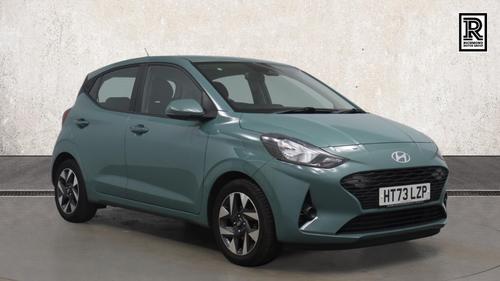 Used 2023 Hyundai i10 1.0 Advance Hatchback 5dr Petrol Manual Euro 6 (s/s) (67 ps) Green at Richmond Motor Group