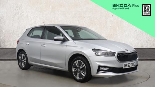 Used 2022 Skoda FABIA 1.0 TSI SE L Hatchback 5dr Petrol DSG Euro 6 (s/s) (110 ps) Silver at Richmond Motor Group