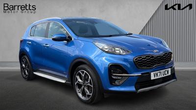 Used 2021 Kia Sportage 1.6 T-GDi ISG GT-LINE S Blue Flame at Kia Motors UK