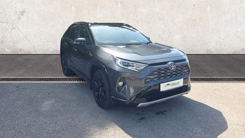 Used 2020 Toyota Rav4 2.5 VVT-h GPF Dynamic SUV 5dr Petrol Hybrid CVT Euro 6 (s/s) (218 ps) GREY/BLACK at Richmond Motor Group