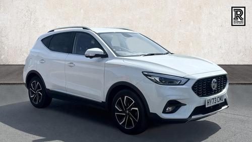 Used 2023 Mg Motor uk MG ZS 1.5 VTi-TECH Exclusive SUV 5dr Petrol Manual Euro 6 (s/s) (106 ps) White at Richmond Motor Group
