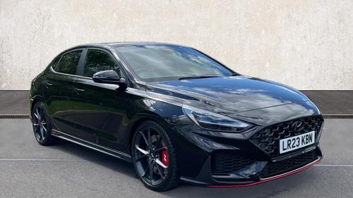 Used 2023 Hyundai i30 2.0 T-GDi N Performance Fastback 5dr Petrol DCT Euro 6 (s/s) (280 ps) Black at Richmond Motor Group