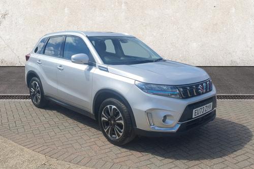 Used 2023 Suzuki Vitara 1.4 Boosterjet MHEV SZ5 SUV 5dr Petrol Hybrid Manual ALLGRIP Euro 6 (s/s) (129 ps) Silver at Richmond Motor Group
