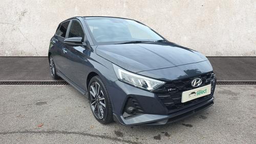 Used 2023 Hyundai i20 1.0 T-GDi MHEV N Line Hatchback 5dr Petrol Hybrid DCT Euro 6 (s/s) (120 ps) Grey at Richmond Motor Group