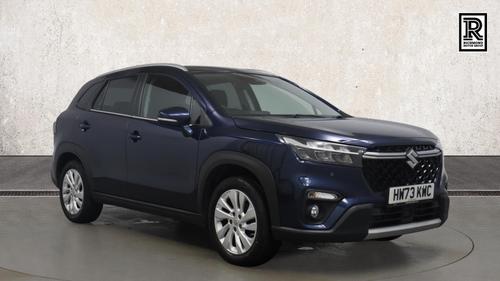 Used 2023 Suzuki S-CROSS 1.4 Boosterjet MHEV Motion SUV 5dr Petrol Hybrid Manual Euro 6 (s/s) (129 ps) Blue at Richmond Motor Group