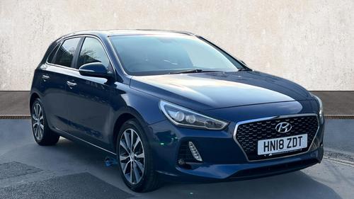 Used 2018 Hyundai i30 1.4 T-GDi Blue Drive Premium SE Hatchback 5dr Petrol Manual Euro 6 (s/s) (140 ps) at Richmond Motor Group