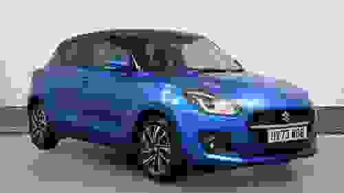 Used 2023 Suzuki Swift 1.2 Dualjet MHEV SZ5 Hatchback 5dr Petrol Hybrid CVT Euro 6 (s/s) (83 ps) Blue at Richmond Motor Group