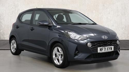Used 2021 Hyundai i10 1.2 SE Connect Hatchback 5dr Petrol Auto Euro 6 (s/s) (84 ps) Grey at Richmond Motor Group