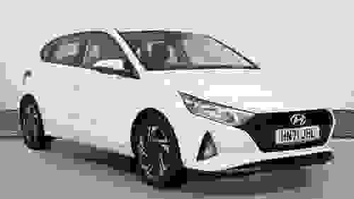 Used 2021 Hyundai i20 1.0 T-GDi MHEV SE Connect Hatchback 5dr Petrol Hybrid Manual Euro 6 (s/s) (100 ps) White at Richmond Motor Group