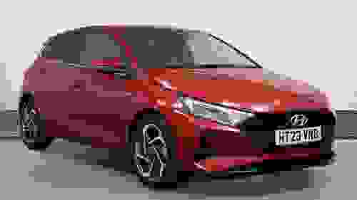 Used 2023 Hyundai i20 1.0 T-GDi MHEV Premium Hatchback 5dr Petrol Hybrid Manual Euro 6 (s/s) (100 ps) DRAGON RED at Richmond Motor Group