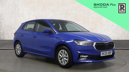 Used 2025 Skoda Fabia 1.0 TSI SE Edition Hatchback 5dr Petrol Manual Euro 6 (s/s) (95 ps) Blue at Richmond Motor Group