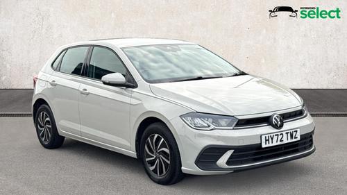 Used 2022 Volkswagen Polo 1.0 TSI Life Hatchback 5dr Petrol Manual Euro 6 (s/s) (95 ps) Grey at Richmond Motor Group