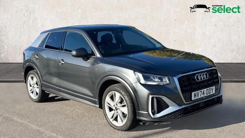 Used 2024 Audi Q2 1.5 TFSI CoD 35 S line SUV 5dr Petrol S Tronic Euro 6 (s/s) (150 ps) Grey at Richmond Motor Group