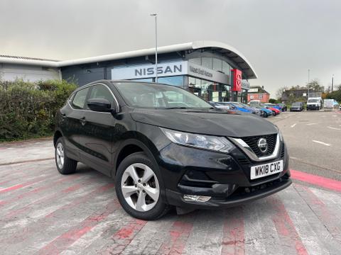 Used 2018 Nissan Qashqai 1.5 dCi Acenta SUV 5dr Diesel Manual Euro 6 (s/s) (110 ps) Black at West End Motors Bodmin