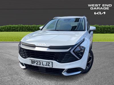 Used 2023 Kia Sportage 1.6 T-GDi ISG 2 Fusion White at Kia Motors UK
