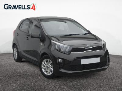 Used 2019 Kia PICANTO 1.25 2 Hatchback 5dr Petrol Auto Euro 6 (83 bhp) Black at Gravells