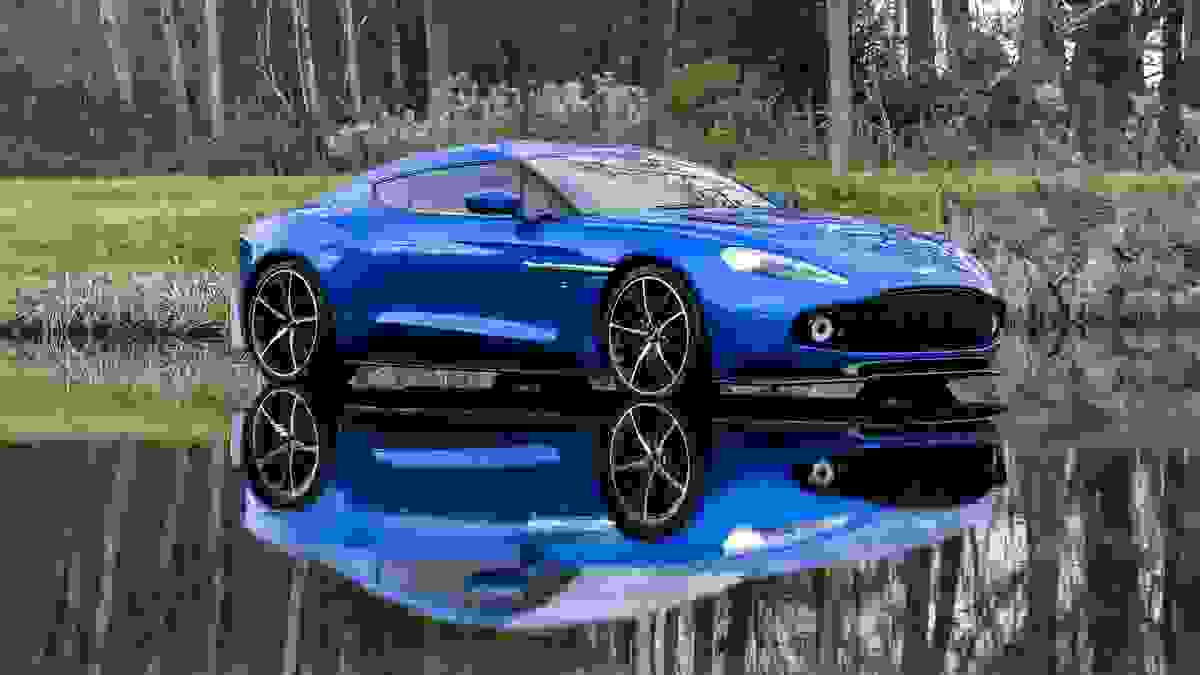 Used 2017 Aston Martin VANQUISH V12 ZAGATO Cobalt Blue at Tom Hartley