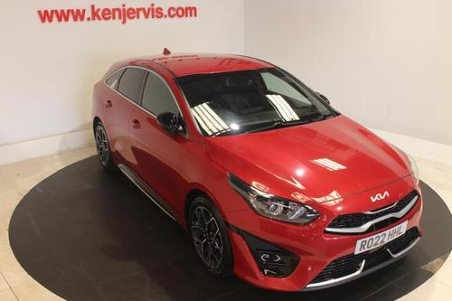 Used 2022 Kia ProCeed 1.5 T-GDi GT-Line Shooting Brake 5dr Petrol Manual Euro 6 (s/s) (158 bhp) Red at Ken Jervis