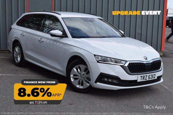 Used 2022 Skoda OCTAVIA 1.0 TSI SE Technology 5dr White at SERE Motors