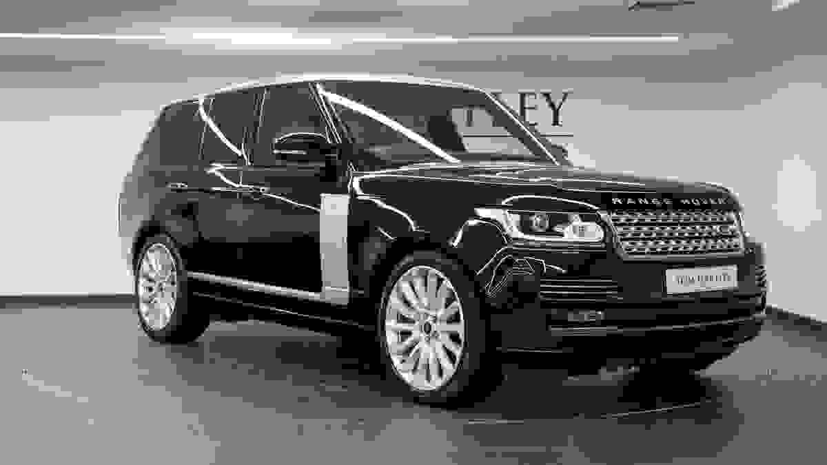 Used 2016 Land Rover RANGE ROVER V8 AUTOBIOGRAPHY December 2016 Registered Cosmic Black at Tom Hartley