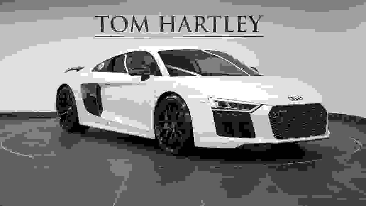 Used 2015 Audi R8 V10 PLUS QUATTRO IBIS WHITE at Tom Hartley