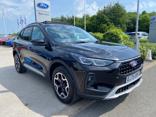Used 2025 Ford Kuga 2.5 PHEV ACTIVE 243PS PLUG-IN HYBRID AUTO MEGA SPEC LOW MILEAGE Agate Black at Lawtons of Tadcaster