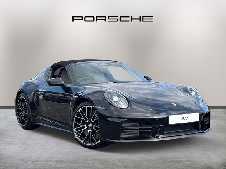 Used 2026 PORSCHE 911 Targa 4S Jet Black Metallic at JCT600