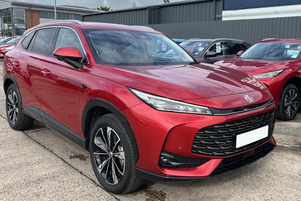 Used 2026 MG HS 1.5 T-GDI Hybrid+ Trophy 5dr Auto Emocion Red at SERE Motors