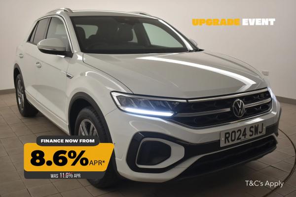 Used 2024 Volkswagen T-ROC 1.5 TSI R-Line 5dr DSG White at SERE Motors