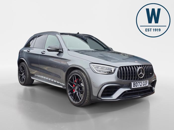 Used 2022 Mercedes-Benz GLC 4.0 GLC63 V8 BiTurbo AMG S (Premium Plus) SUV 5dr Petrol SpdS MCT 4MATIC+ Euro 6 (s/s) (510 ps) Grey at Gravells